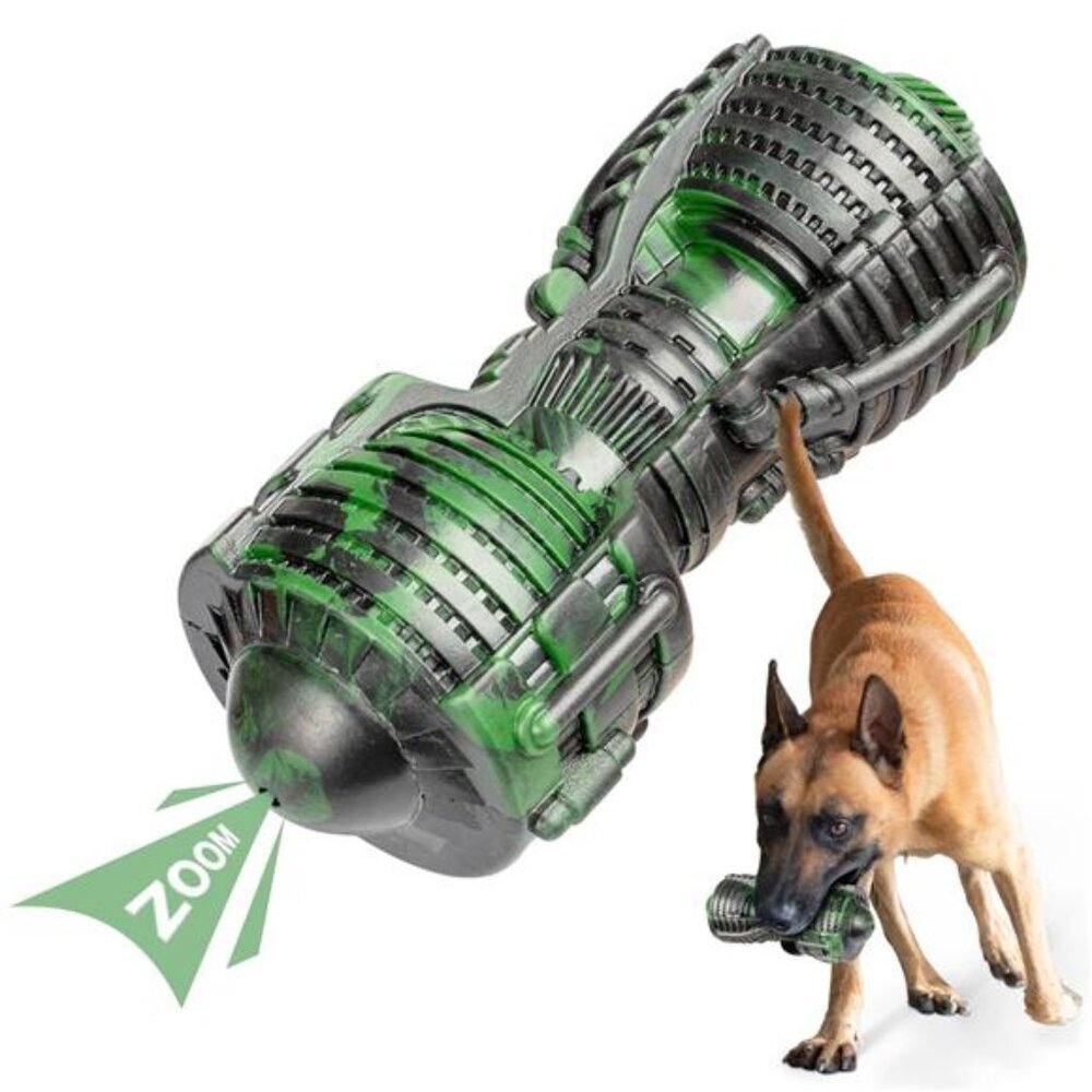Squeaky Dog Toys for Aggressive Chewers Indestructible Durable Tough Big Dogs